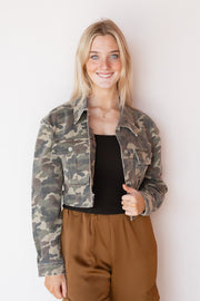 CROPPED CARGO JACKET