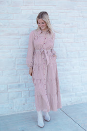 INTO YOU TIERED MAXI DRESS