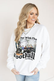 FRIENDS ONE WITH FOOTBALL SWEATSHIRT