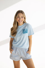 IM A COOL MOM BLUE TEE
