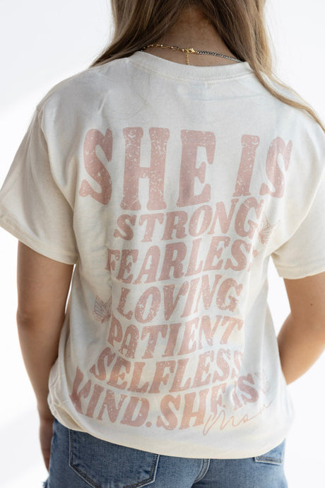 SHE IS MOM TEE