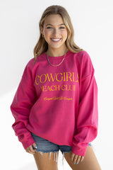COWGIRLS BEACH CLUB SWEATSHIRT