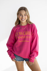 COWGIRLS BEACH CLUB SWEATSHIRT