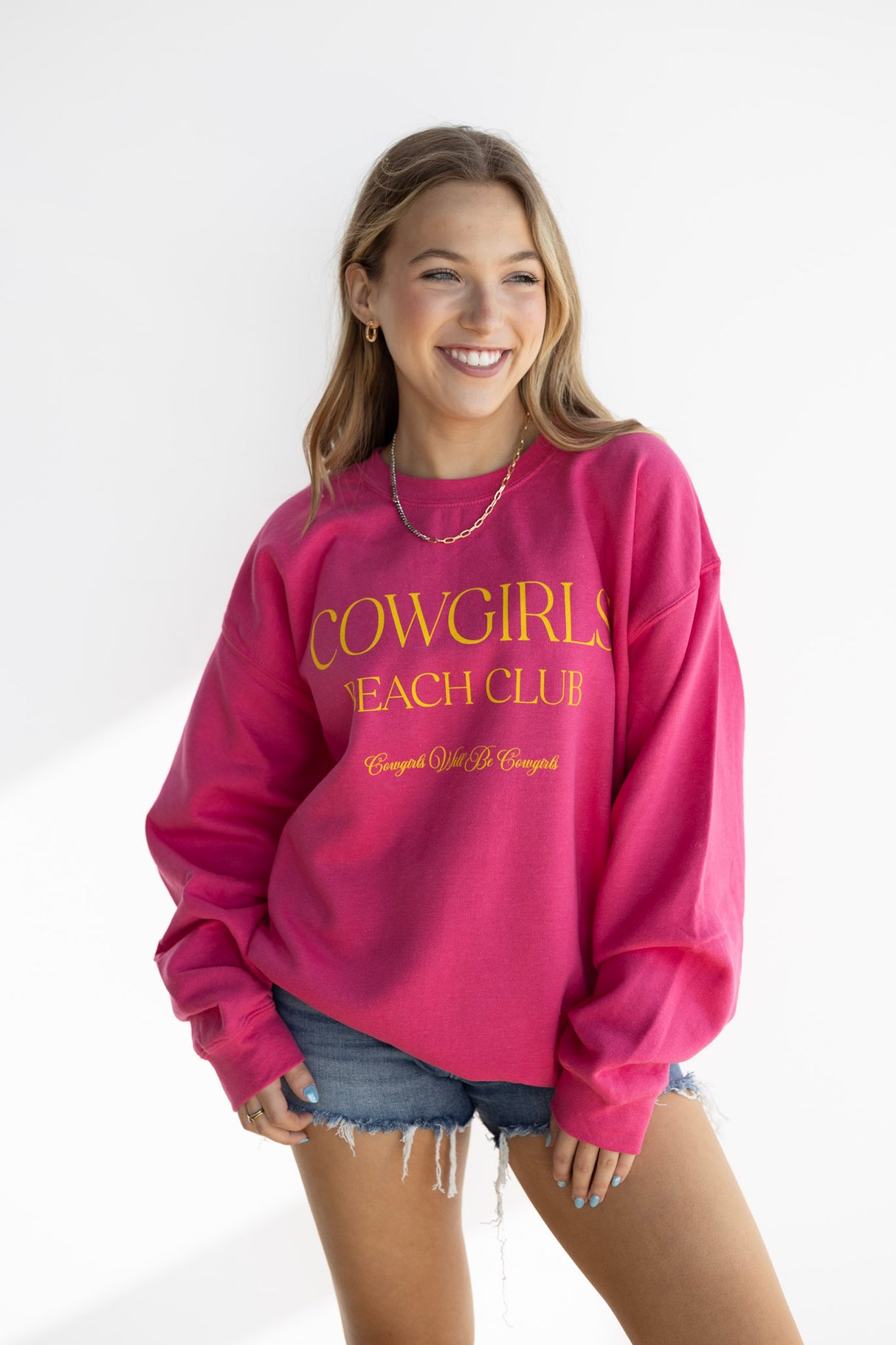 COWGIRLS BEACH CLUB SWEATSHIRT