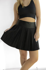 THE WAVERLY PLEATED SKORT (MULTIPLE COLORS)