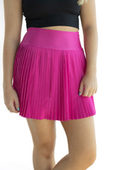 THE WAVERLY PLEATED SKORT (MULTIPLE COLORS)
