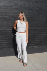 TUSCAN WIDE RIB KNIT TOP