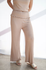 KNIT SMOCK PANT