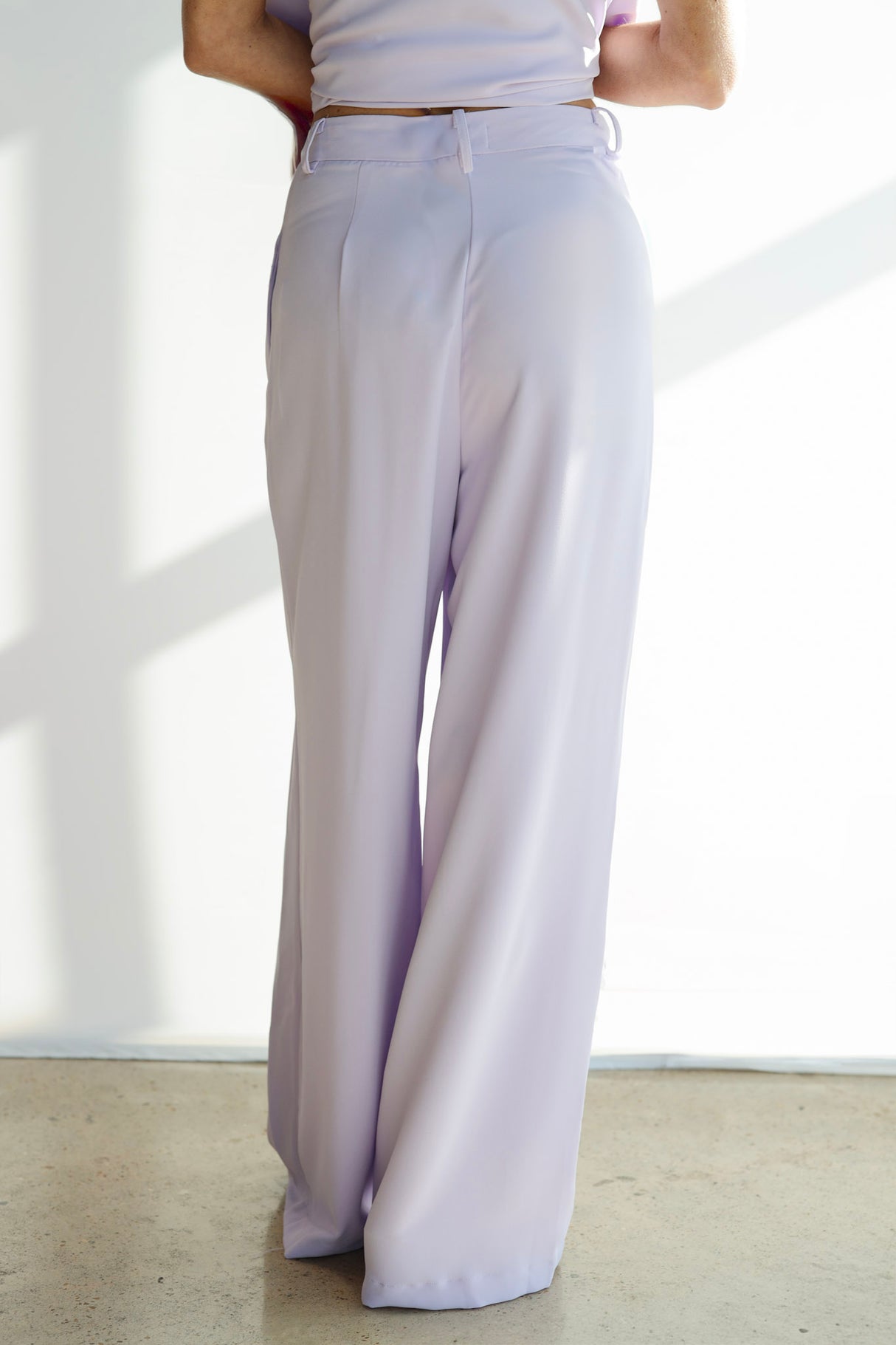 PASTEL TONE WIDE PANTS
