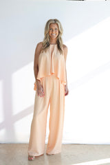PASTEL TONE WIDE PANTS