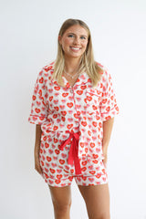 ROSE HEART PJ SHORT