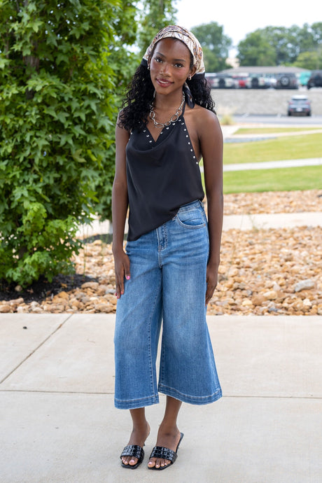 Slouchy Wide Culottes