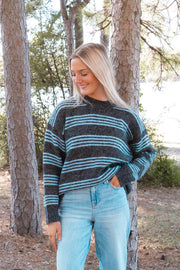 MIKENNA STRIPED SWEATER