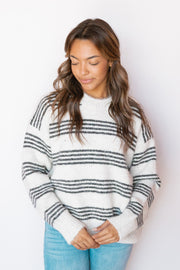 MIKENNA STRIPED SWEATER