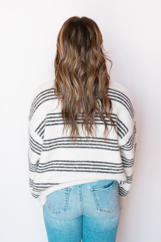 MIKENNA STRIPED SWEATER