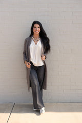 Long Sleeve Cardigan Knit