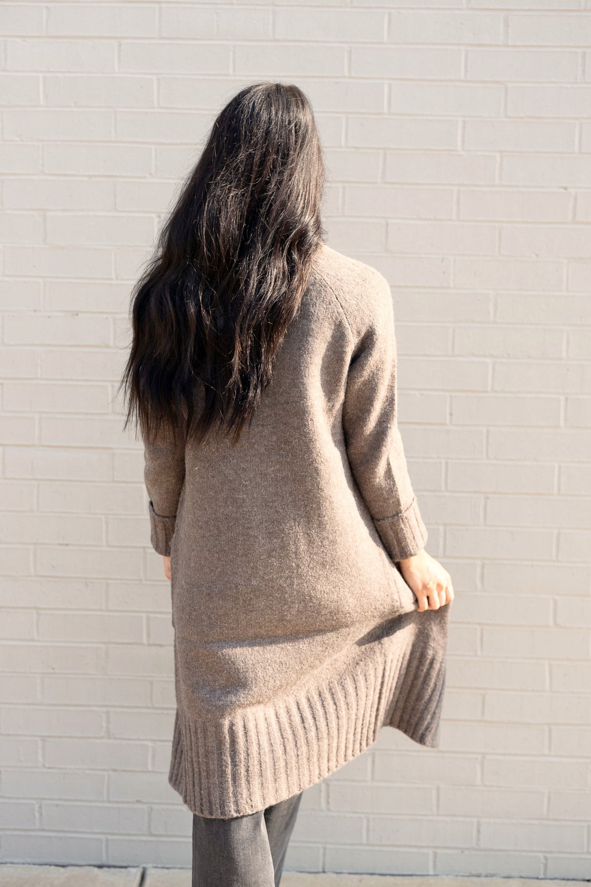 Long Sleeve Cardigan Knit