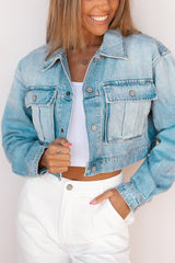 CROPPED CARGO JACKET