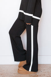 RIBBED STATEMENT PANT