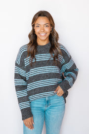 MIKENNA STRIPED SWEATER