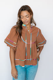 MULTI BORDER MINI TOP