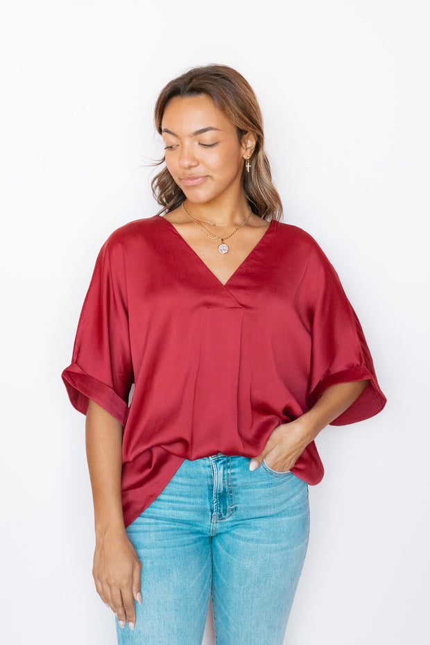 ELLEN EVERYDAY VNECK TOP