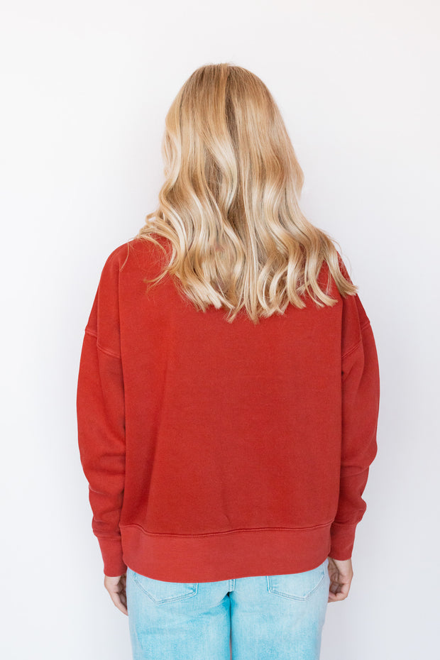 HI DIVE RED BOWS SWEATSHIRT