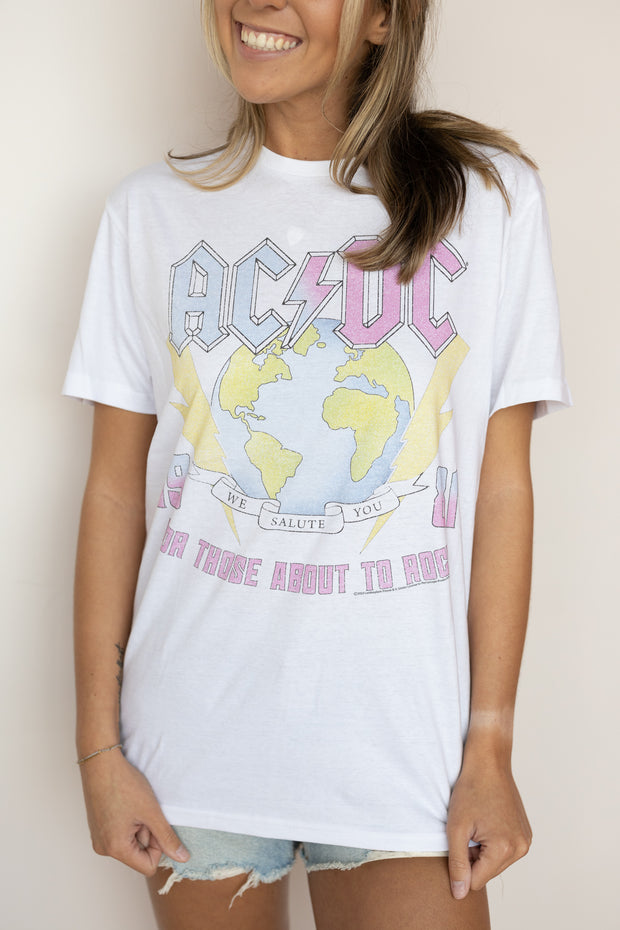 ACDC EARTH FOR ROCK TEE