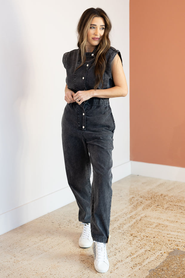 FAYE SLEEVELESS JUMPSUIT