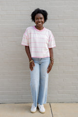 Milo Stripe Crewneck Top