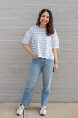 Milo Stripe Crewneck Top