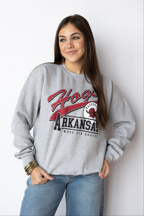 Hogs Script Sweatshirt