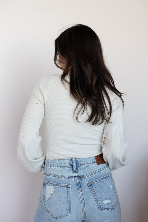 AMORE LONG SLEEVE BODYSUIT L