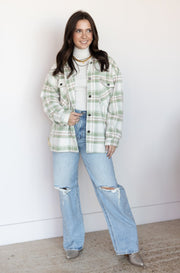 GALE PLAID TOP