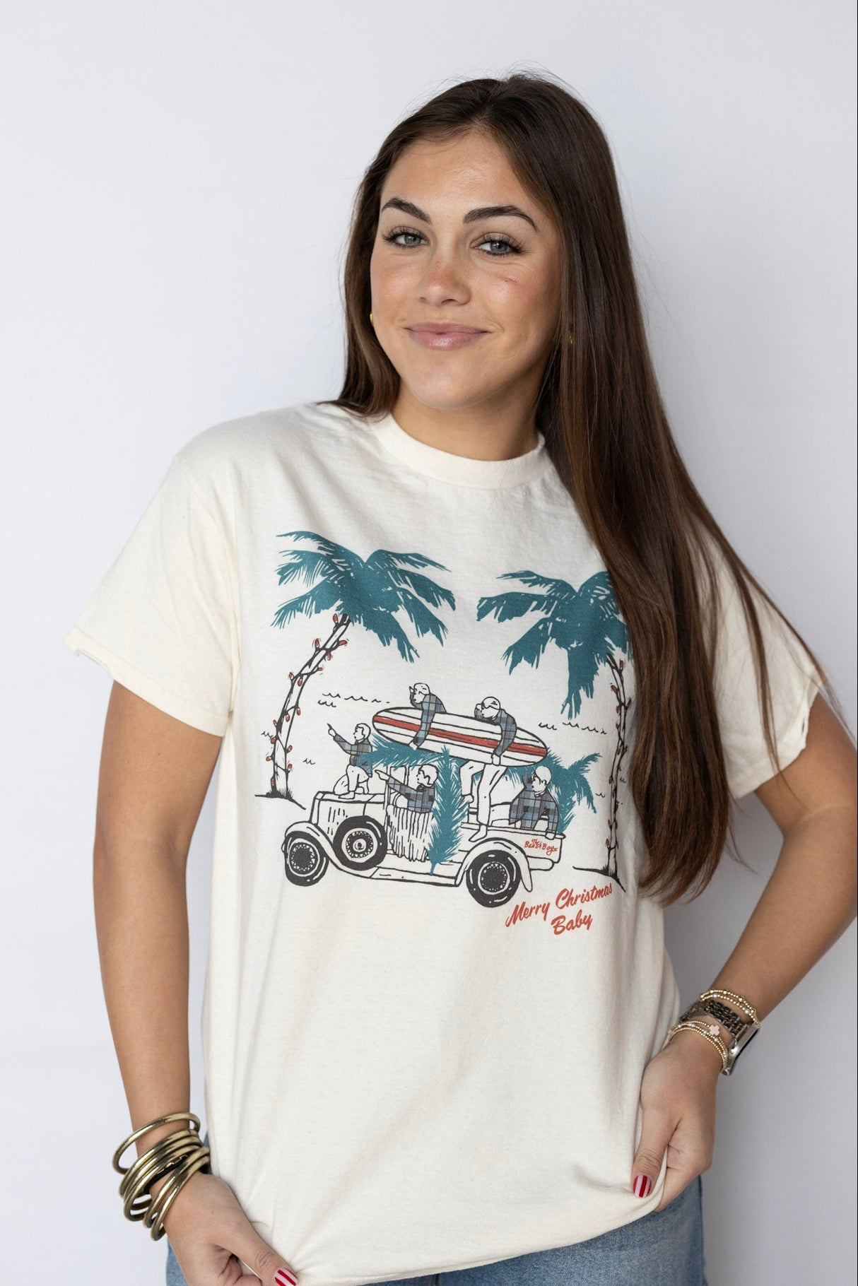 BEACH BOYS XMAS TEE