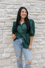 Addams Collar Top (Multiple Colors)