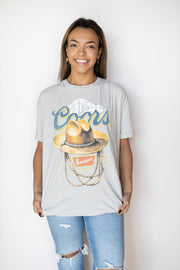 COORS COWBOY HAT TEE