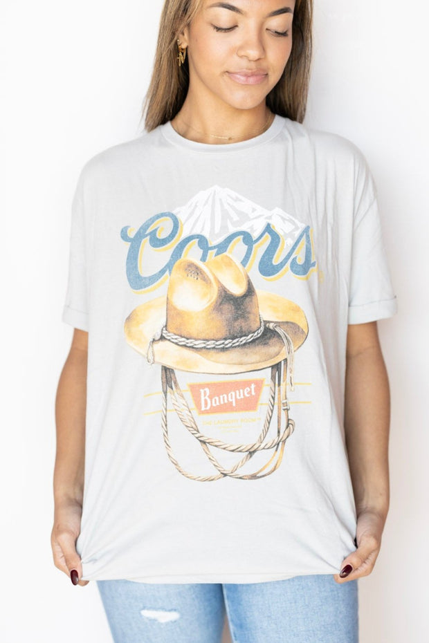 COORS COWBOY HAT TEE