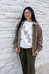 WWJD Varsity Sweatshirt