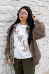 WWJD Varsity Sweatshirt