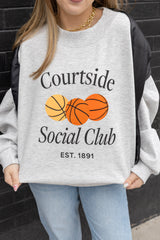 Courtside Social Club Mock Neck