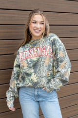 Arkansas Arch Camo Sweatshirt