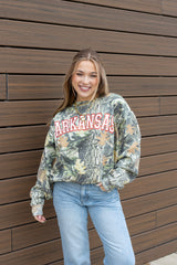 Arkansas Arch Camo Sweatshirt