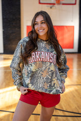 Arkansas Arch Camo Sweatshirt