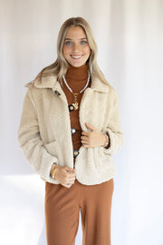 SHERPA COLLARED COAT