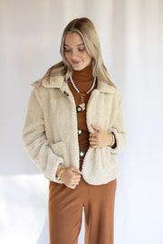 SHERPA COLLARED COAT