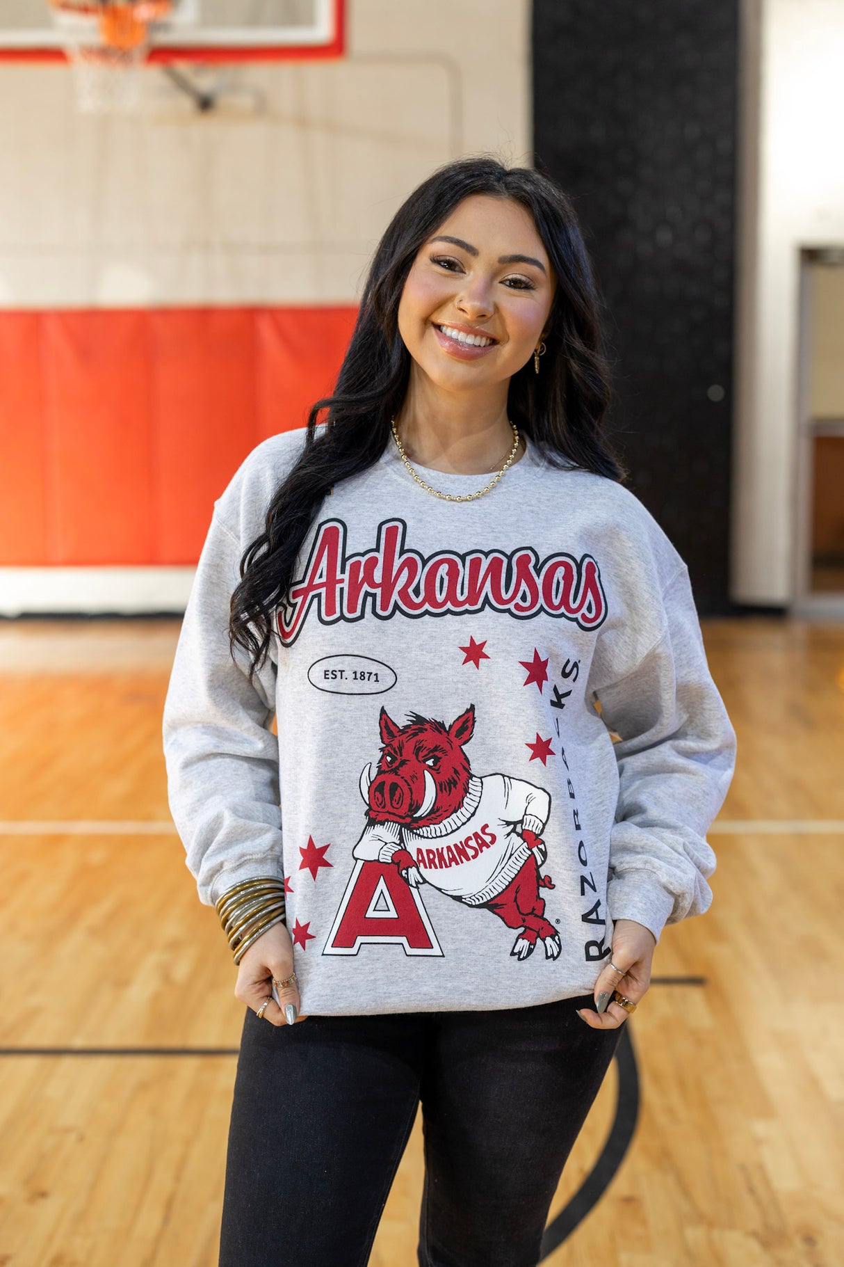 ARKANSAS STARS SWEATSHIRT