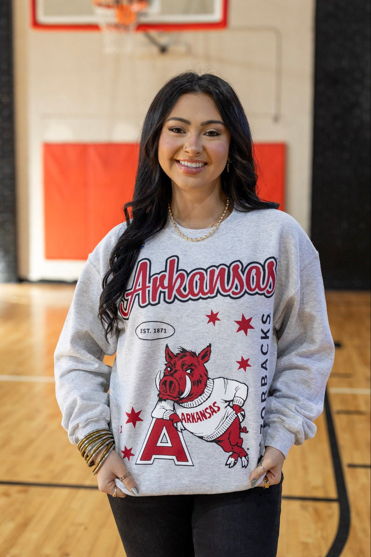 ARKANSAS STARS SWEATSHIRT