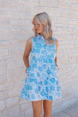 JACQUARD MINI DRESS