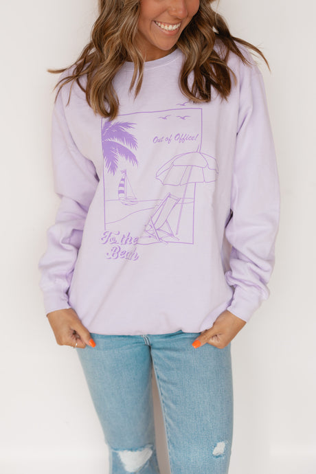 OUT OF OFFICE BEACH SWEATSHIRT